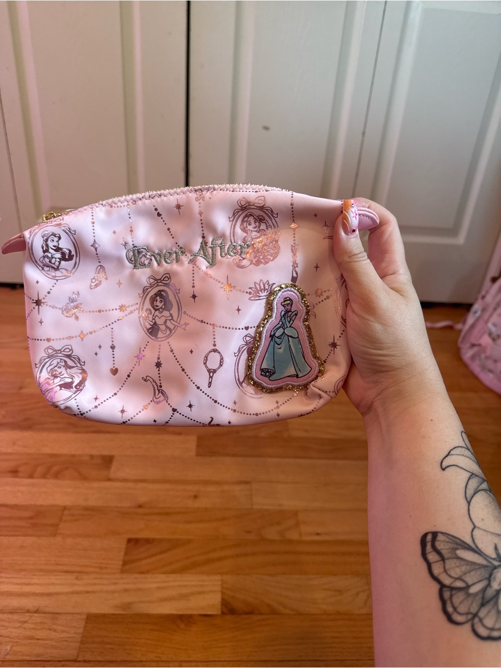 Stoney clover frosted pouchette pouch